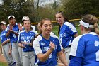 Softball vs Emerson 1  Wheaton College Softball vs Emerson in game 1 of a doubleheader. - Photo By: KEITH NORDSTROM : Wheaton, Softball